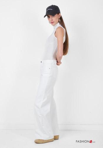 denim Cotton Trousers - ph 2