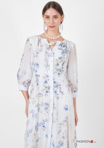 Vestido camisero Estampado Floral - ph 2