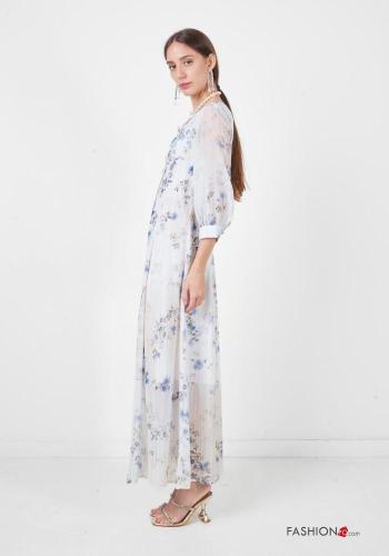 Vestido camisero Estampado Floral - ph 3