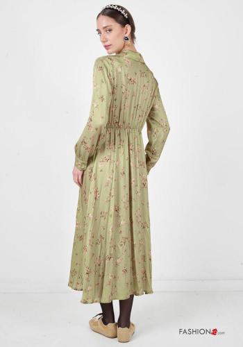 Blumenmuster Blusenkleid - ph 4