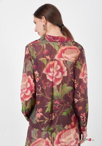 Blumenmuster Hemd - ph 3