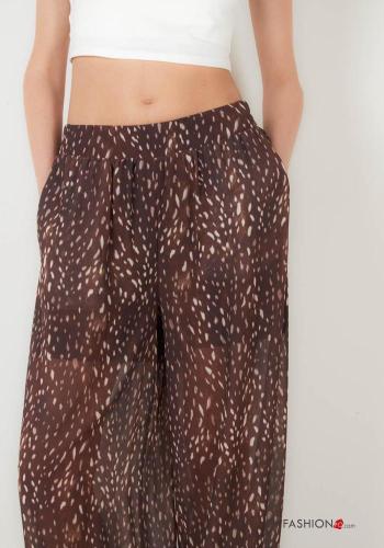 Pantalone Fantasia astratta con elastico - ph 2