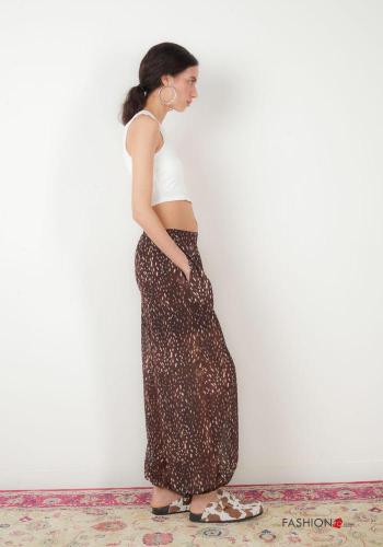 Pantalone Fantasia astratta con elastico - ph 3