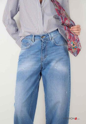 Vaqueros de Algodón tela vaquera - ph 2