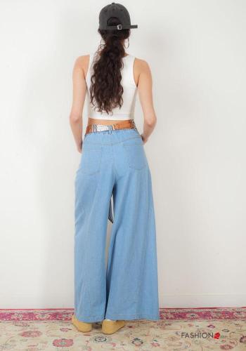 Cotton Trousers with belt - ph 4