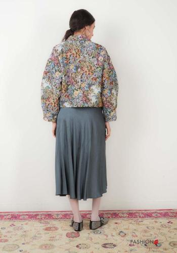 Floral Cotton Jacket with buttons - ph 4