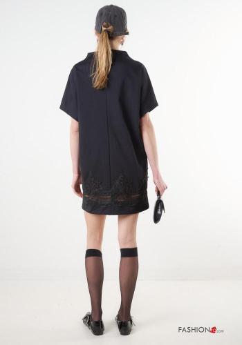 Vestido de Algodón encaje manga corta - ph 4