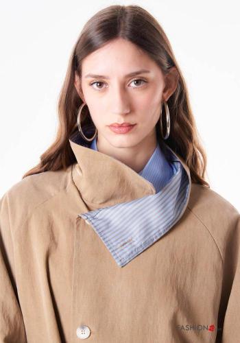 Abrigo largo de cuello alto con botones - ph 3