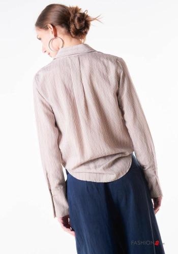 Camicia Fantasia righe con elastico - ph 3