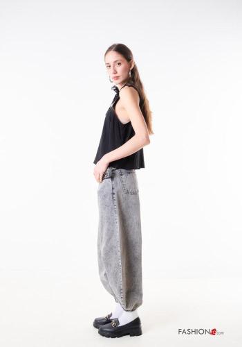Pantalone in Cotone con elastico - ph 3