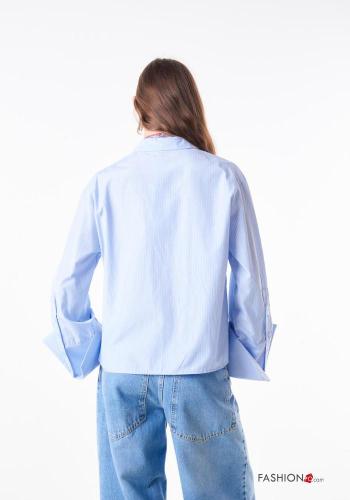 Camicia in Cotone con sciarpa - ph 3