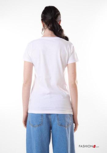 T-shirt de Algodón Diseño impreso - ph 2