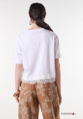 T-shirt de Algodón encaje - ph 4