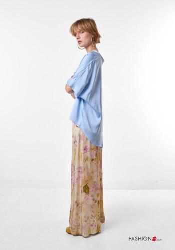 Pantalon à Imprimé Floral - ph 3