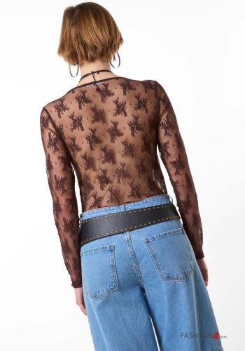 Body renda gola V - ph 3