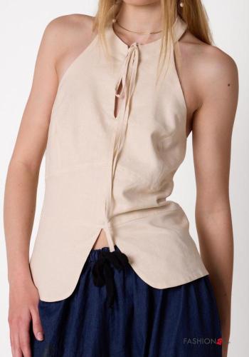 backless Linen Top - ph 2