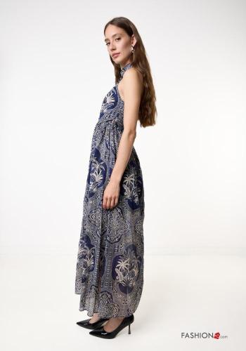 Blumenmuster Kleid aus Baumwolle - ph 3