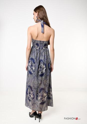 Blumenmuster Kleid aus Baumwolle - ph 4