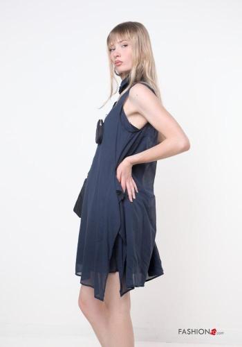 Abito in Cotone senza maniche con spacco - ph 2