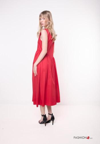 Robe en Coton col rond - ph 3