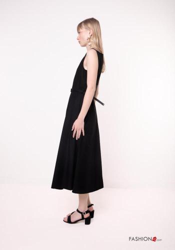 Vestido em Algodão com cinto - ph 3