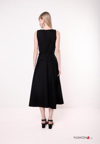 Vestido em Algodão com cinto - ph 4