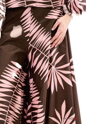 Pantalones de Algodón Estampado Floral - ph 2