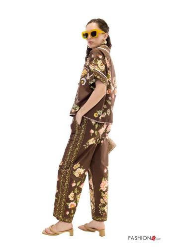Floral Cotton Trousers - ph 3