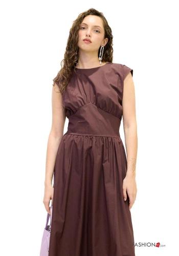 backless Cotton Dress with knot - ph 2