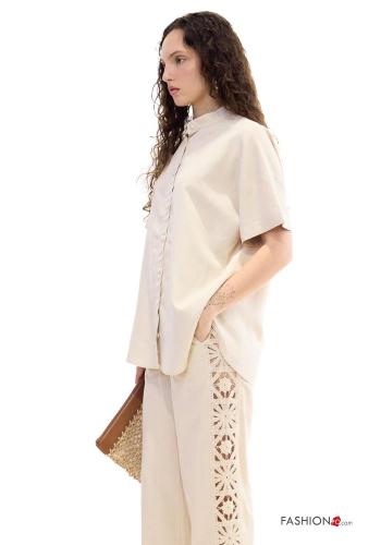 Embroidered Linen Shirt - ph 2