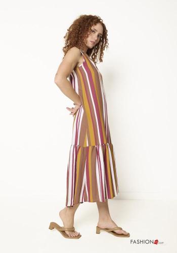Abito in Lino Fantasia righe - ph 3
