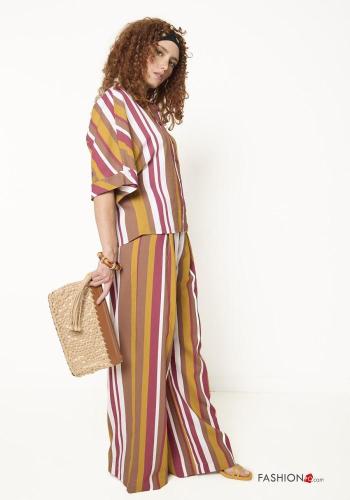 Striped Linen Trousers - ph 3