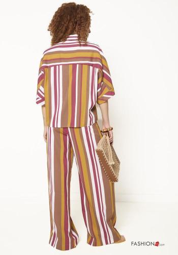 Striped Linen Trousers - ph 4