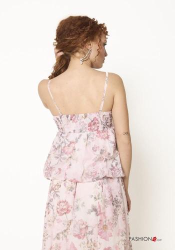Floral backless Cotton Top - ph 3