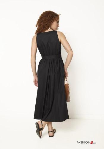 Cotton Dress with v-neck - ph 4