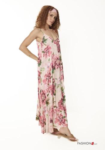 Robe à dos nu à col en V - ph 3