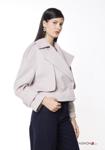 double-breasted mini Coat - ph 3