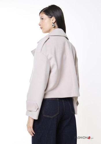 double-breasted mini Coat - ph 5