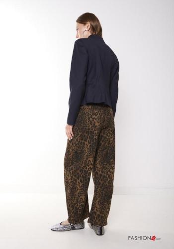 Pantalones de Algodón Estampado animal - ph 3