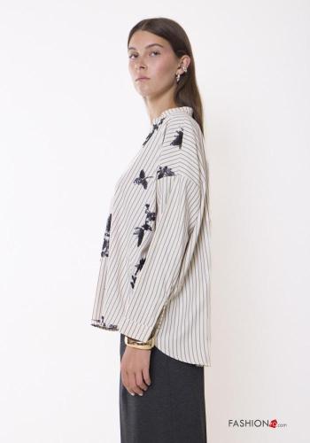 Camicia oversize Fantasia ricamata - ph 3