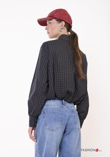 Camicia in Cotone Crop con elastico - ph 4