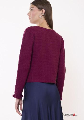 Cardigan in Misto Lana con nodo - ph 4