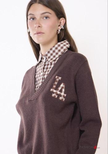 Maglione Fantasia ricamata - ph 2