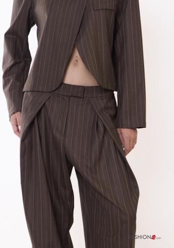 Pantalon Imprimé à rayures - ph 2