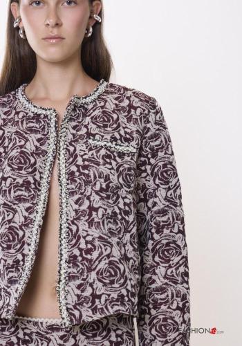 Veste en Coton à Imprimé Floral - ph 2