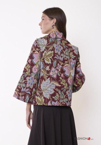 Giacca in Cotone Fantasia floreale - ph 3