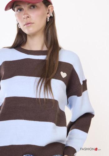 Jersey de Mezcla de Lana a rayas - ph 2