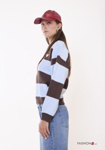 Jersey de Mezcla de Lana a rayas - ph 3