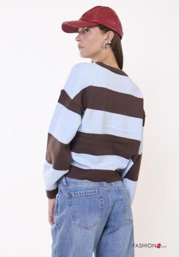 Jersey de Mezcla de Lana a rayas - ph 4