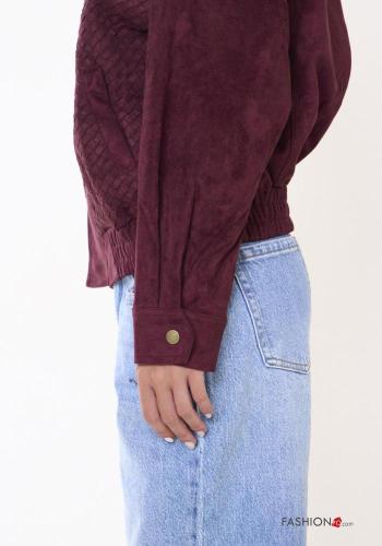 Giacca in Cotone con tasche con bottoni con zip - ph 3